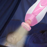 Baby electric nail grinder, available in pink and blue
